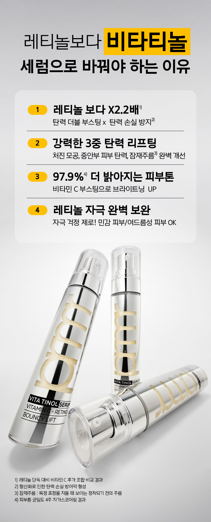 레티놀보다 비타티놀 세럼으로 바꿔야 하는 이유